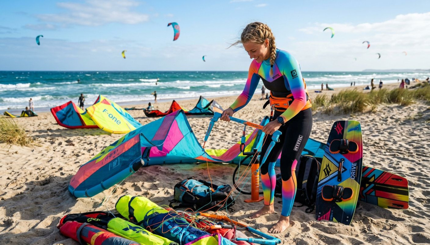 Come scegliere l'attrezzatura giusta per il kitesurf?